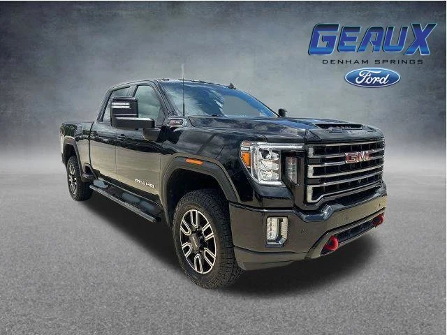 Used 2022 Black GMC AT4 image 1