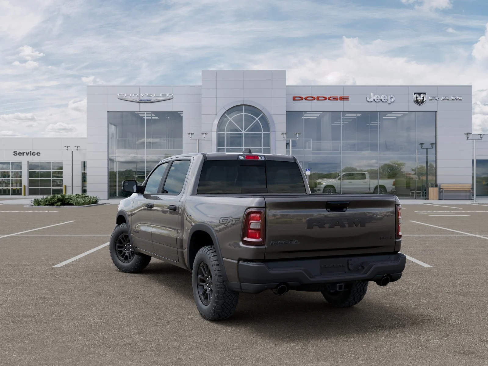 New 2026 Granite Crystal Metallic Clear-Coat Exterior Paint RAM Rebel image 37