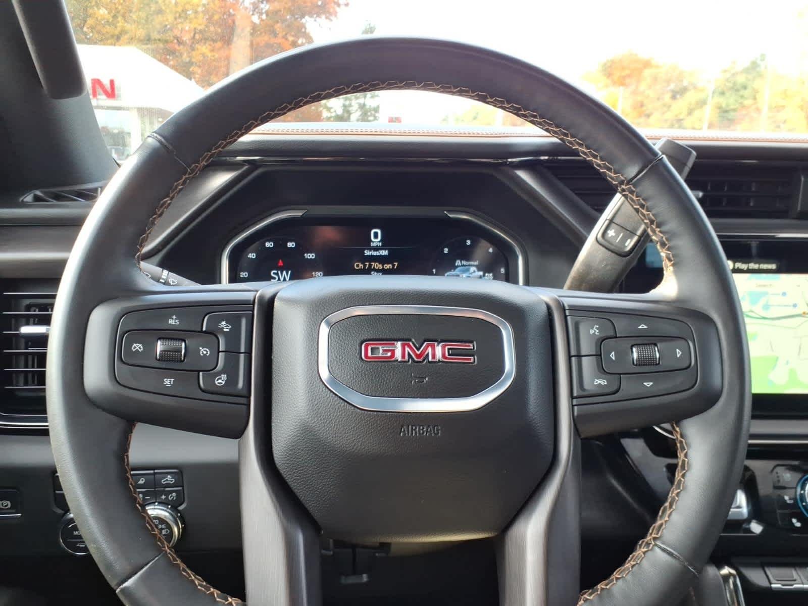 Used 2025 Thunderstorm Gray GMC AT4 image 24
