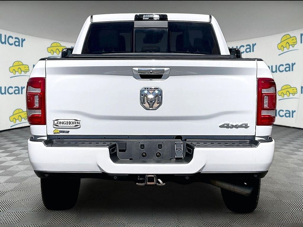 Used 2022 Bright White Clearcoat Ram Longhorn image 5