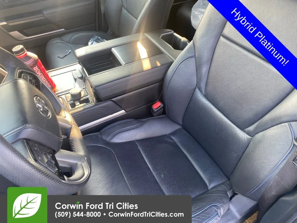 Used 2023 Midnight Black Metallic Toyota Platinum image 2