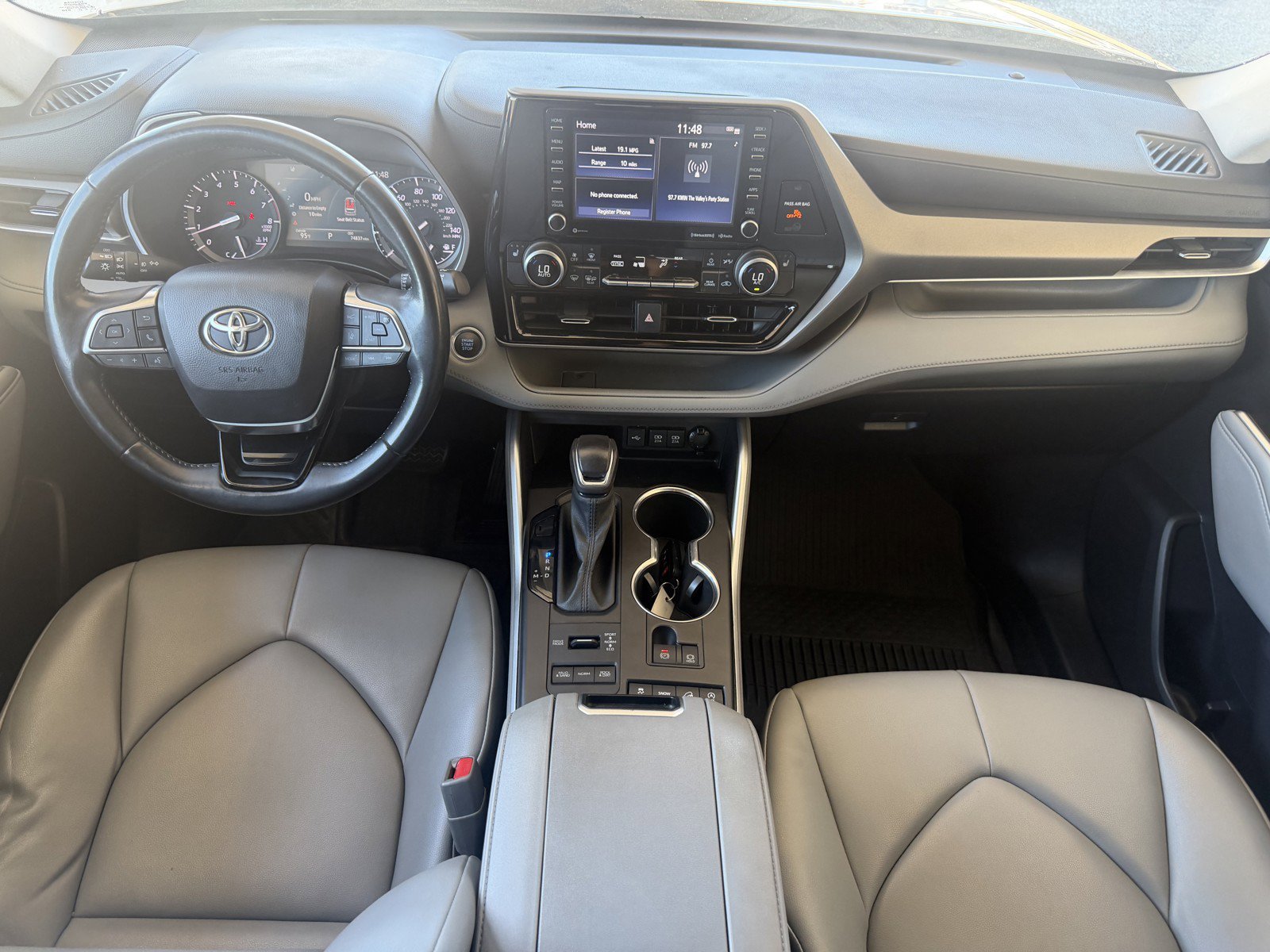 Certified Used 2021 Celestial Silver Metallic Toyota XLE image 26