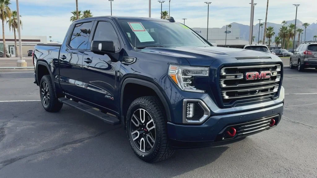 Used 2020 Blue GMC AT4 image 4