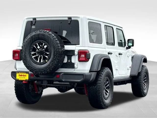New 2026 Bright White Clear-Coat Exterior Paint Jeep Rubicon image 6
