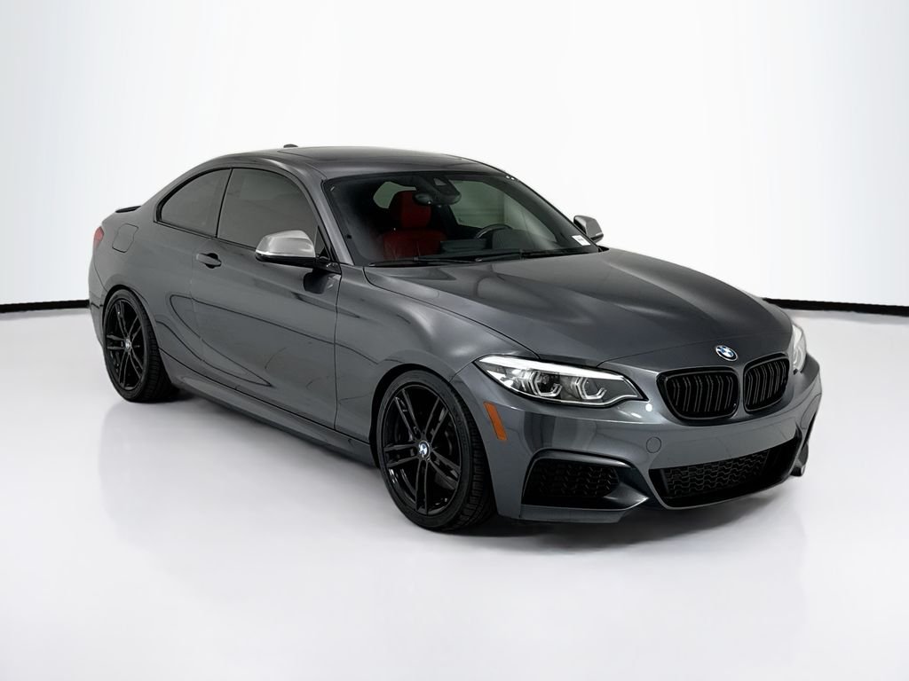 Used 2018 Mineral Gray Metallic BMW M240i xDrive image 3