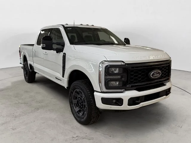 Certified Used 2024 White Metallic Ford Lariat image 3