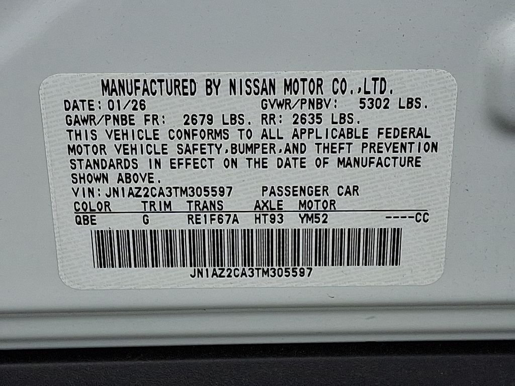 New 2026 White Nissan SV+ image 18