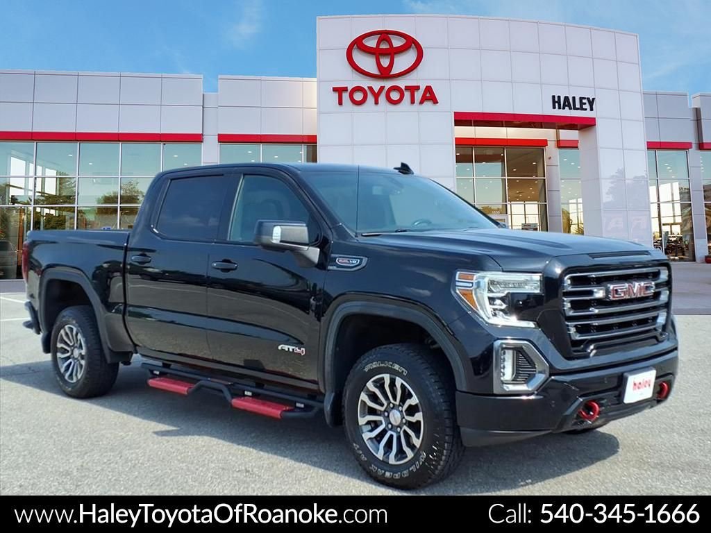 Used 2021 Black GMC AT4 image 1