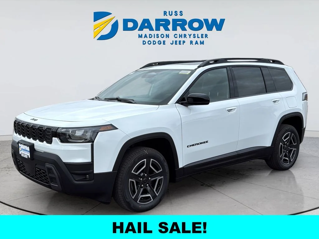 New 2026 Bright White Clear-Coat Exterior Paint Jeep Limited image 1