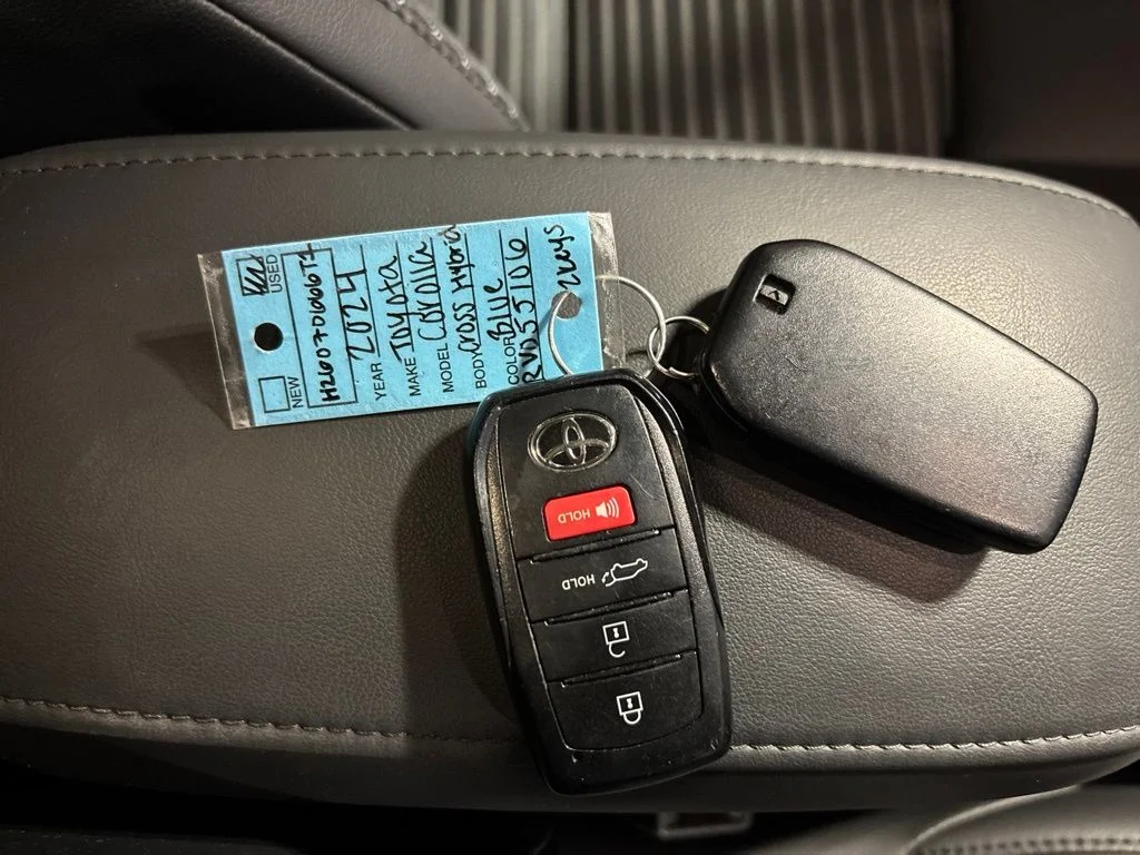 Used 2024 Blue Toyota Hybrid XSE image 33