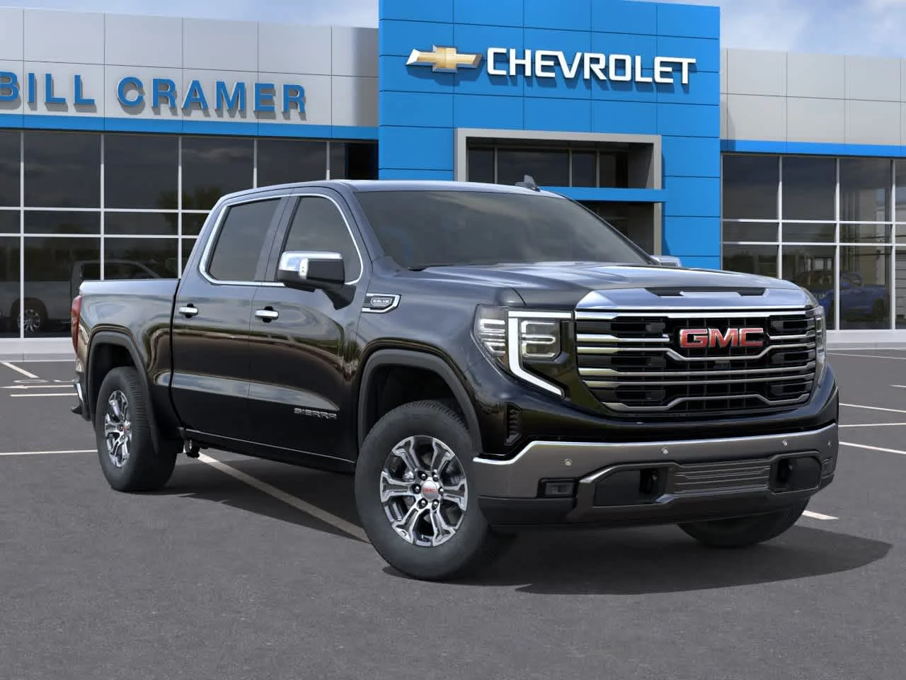 New 2026 Onyx Black GMC SLT image 7