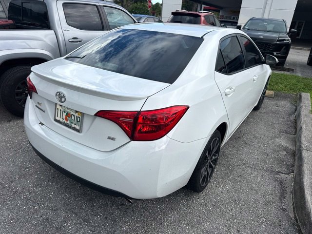 Used 2017 Super White Toyota SE image 10