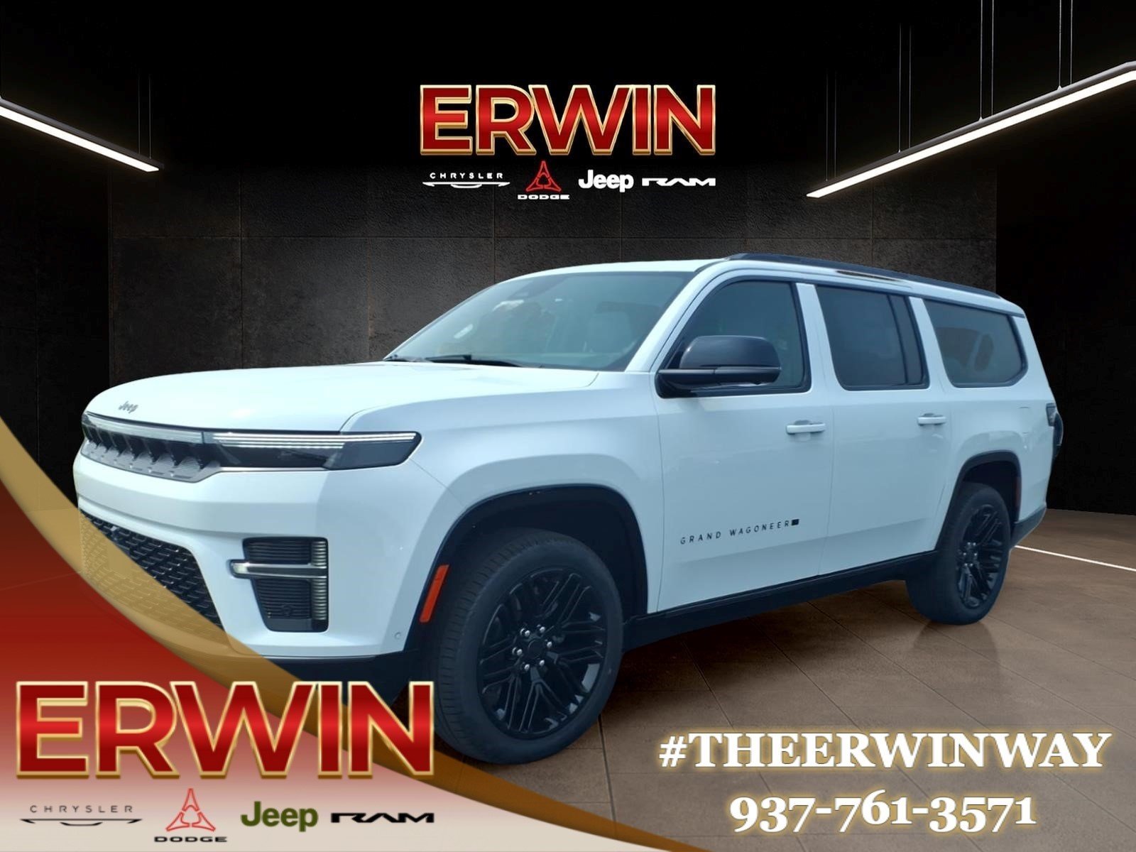 New 2026 Bright White Clear-Coat Exterior Paint Jeep Limited image 3