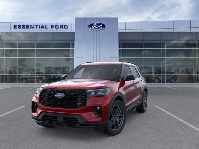 New 2026 Rapid Red Metallic Tinted Clearcoat Ford ST image 2