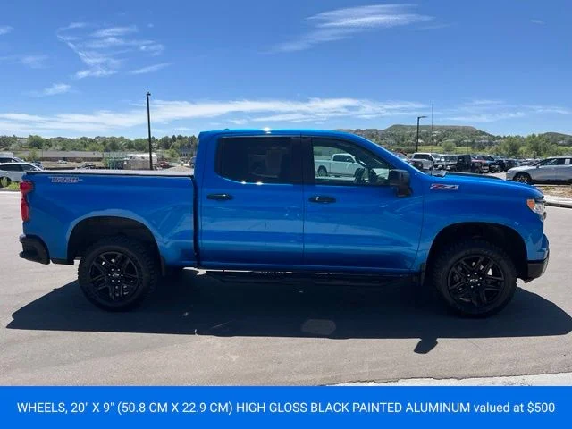 Certified Used 2022 Blue Chevrolet LT Trail Boss image 7