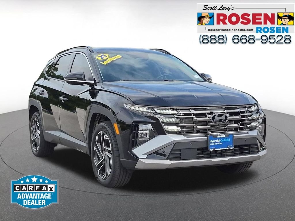 Certified Used 2025 Black Hyundai Limited image 1