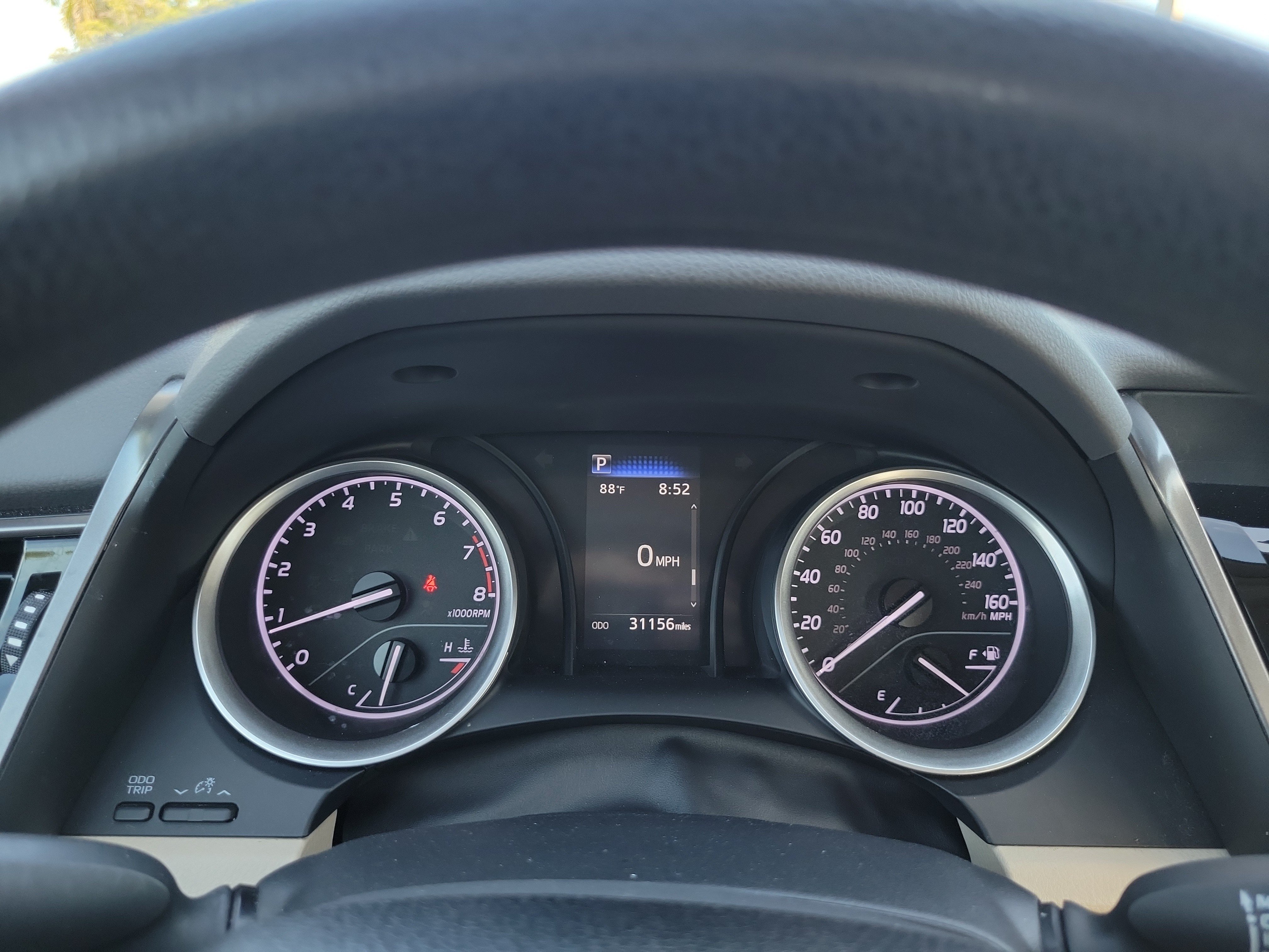 Used 2024 Red Toyota LE image 17