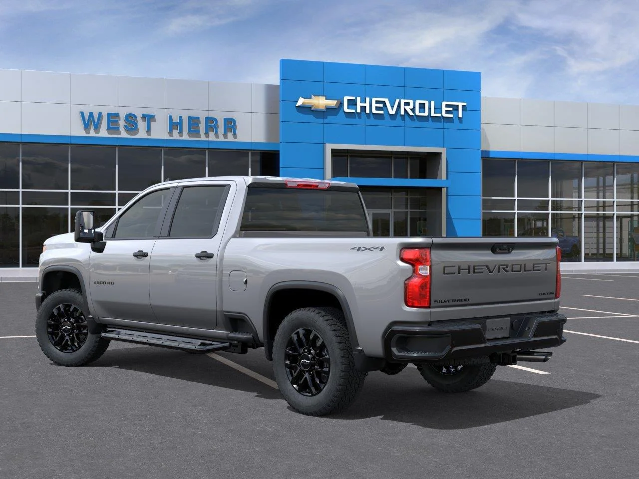 New 2026 Sterling Gray Metallic Chevrolet Custom image 3