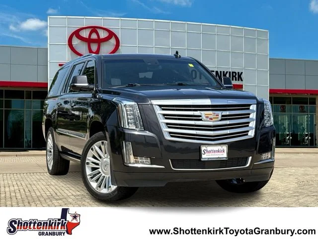 Used 2019 Black Cadillac Platinum Edition image 1