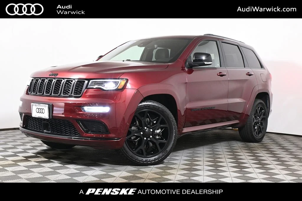 Used 2021 Red Jeep Limited X image 1