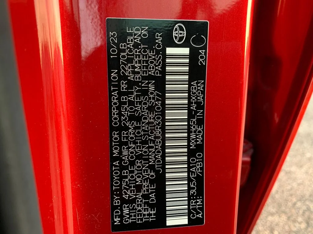 Used 2024 Red Toyota XLE image 40