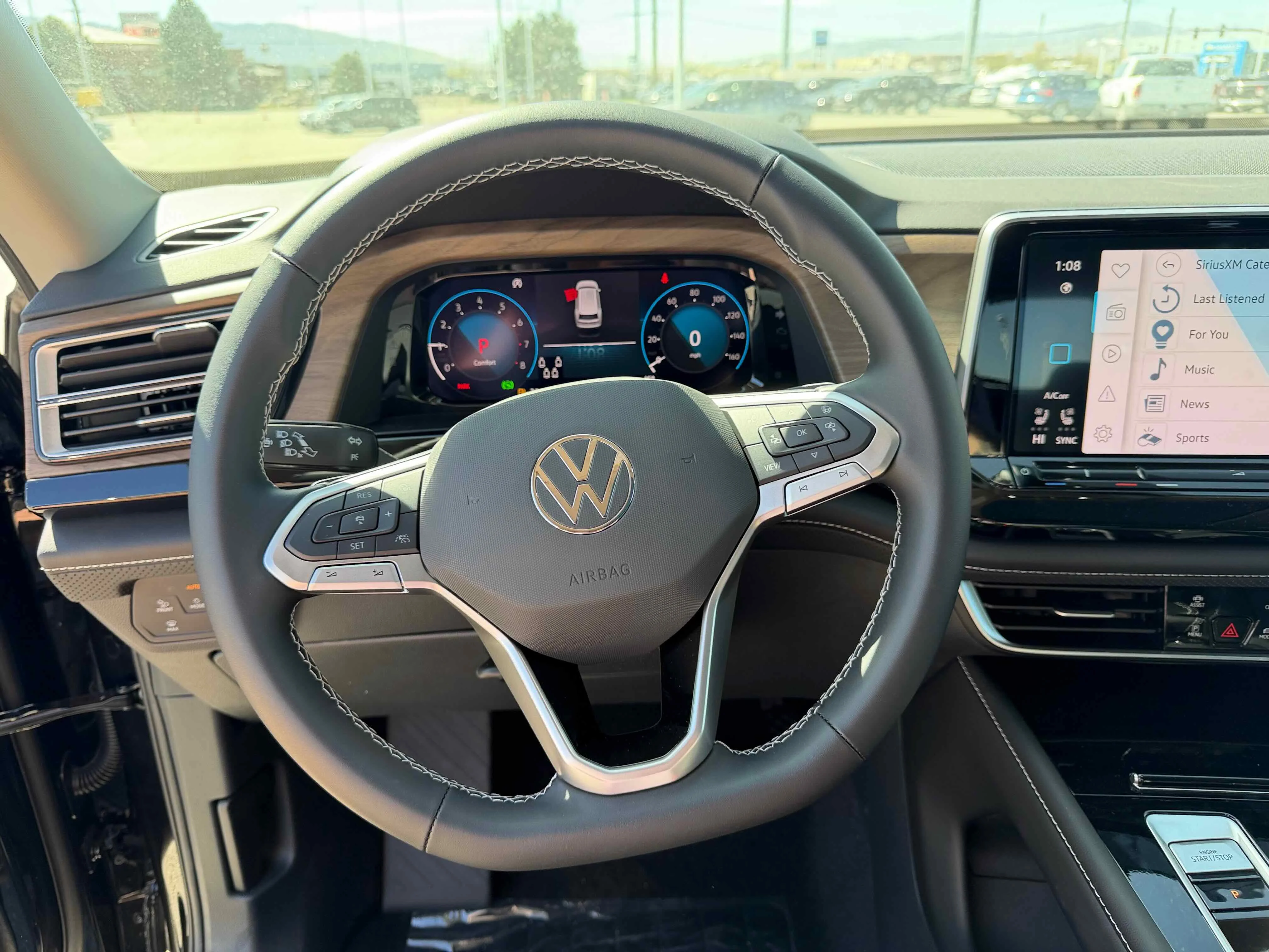 New 2026 Deep Black Volkswagen 2.0T SE w/Technology image 16
