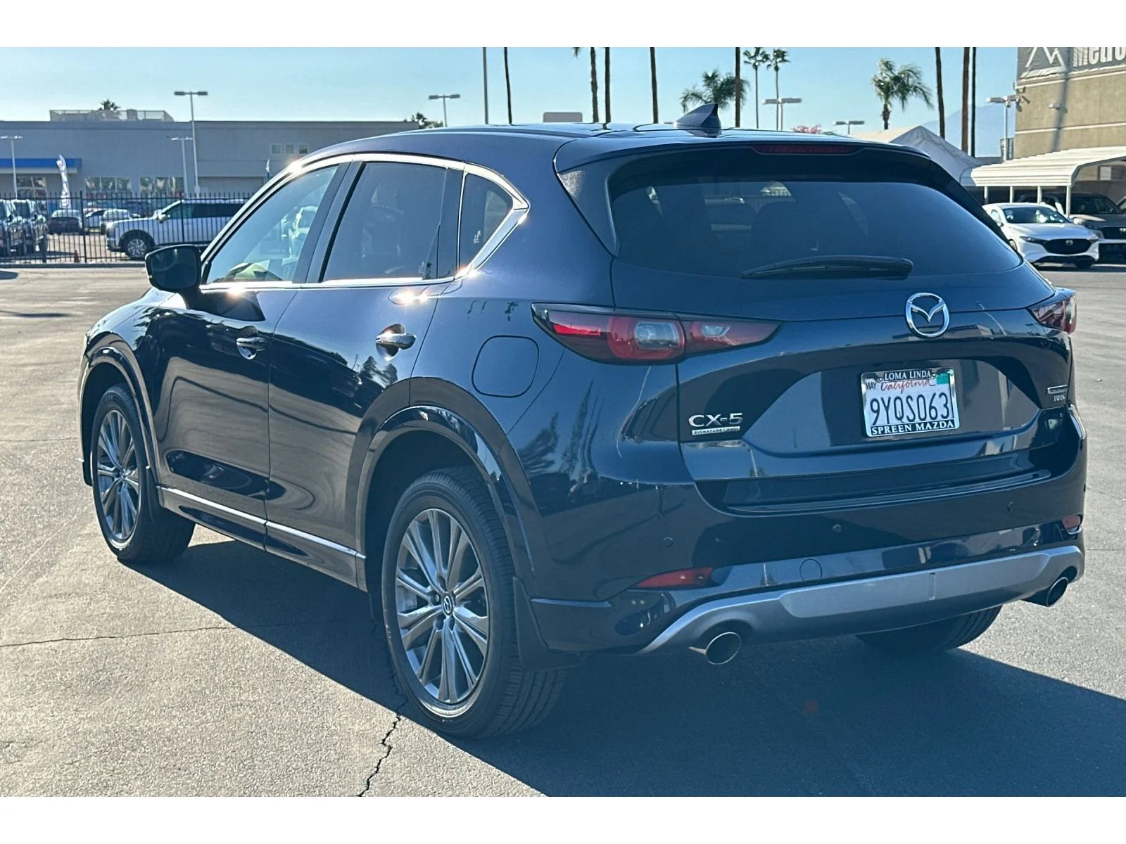 Used 2025 Deep Crystal Blue Mica Mazda 2.5 Turbo Signature image 4