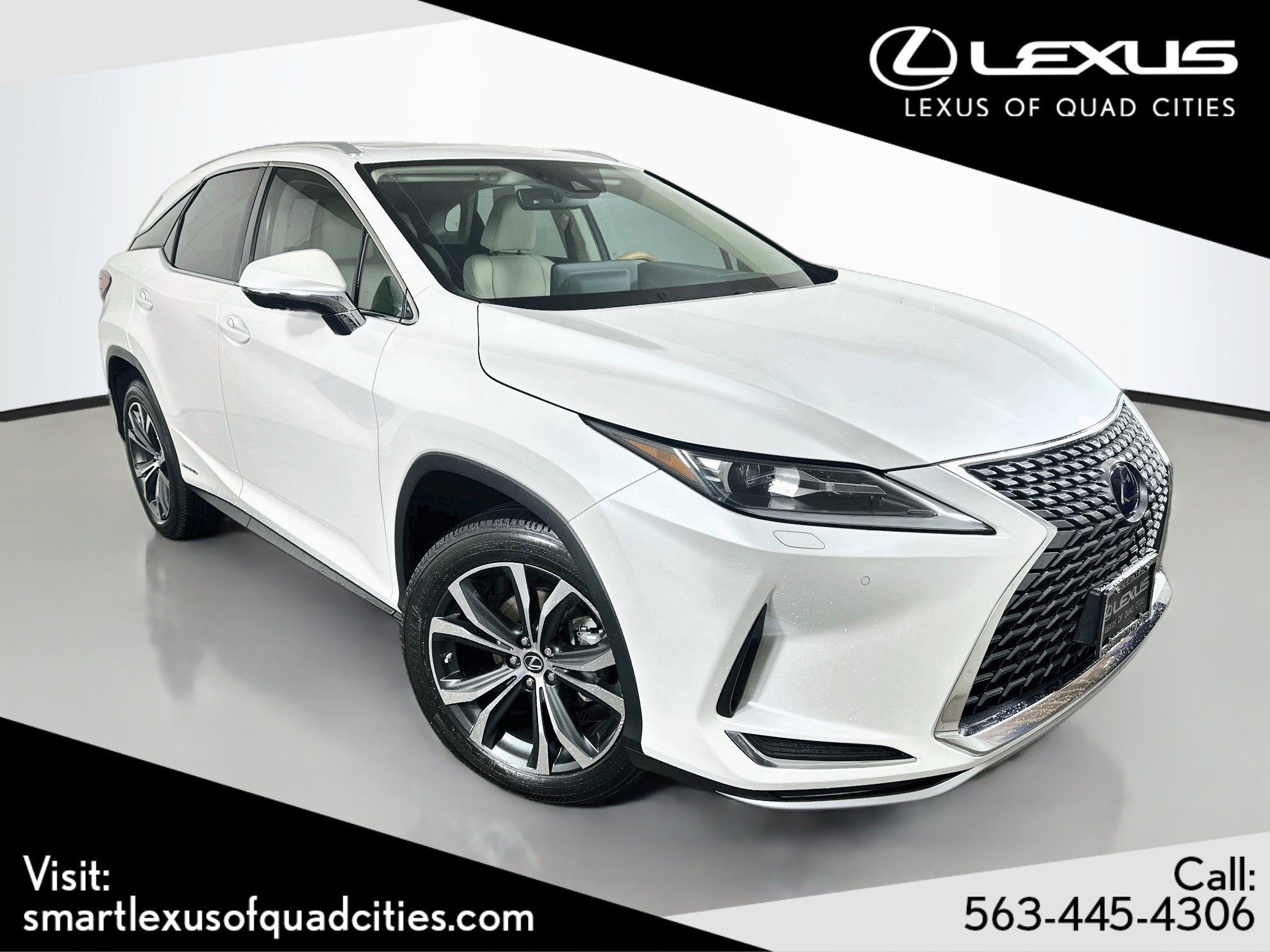 Certified Used 2021 White Pearl Lexus 450h image 1