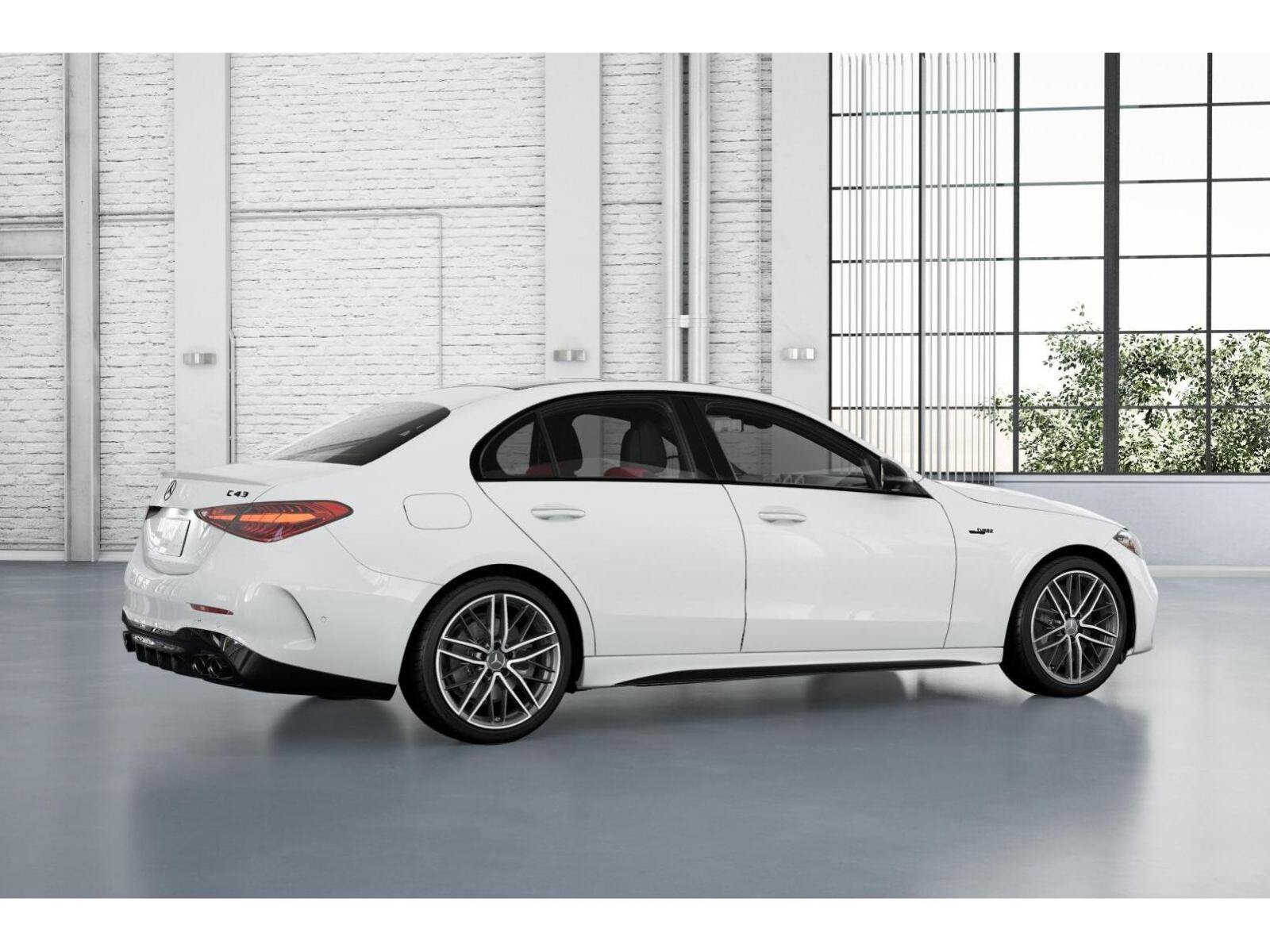 New 2026 Polar White Mercedes-Benz AMG® C 43 4MATIC® Sedan image 33