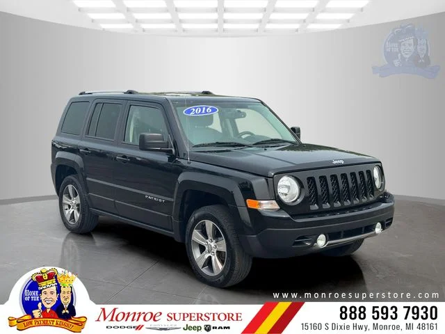 Certified Used 2016 Black Jeep Latitude image 1