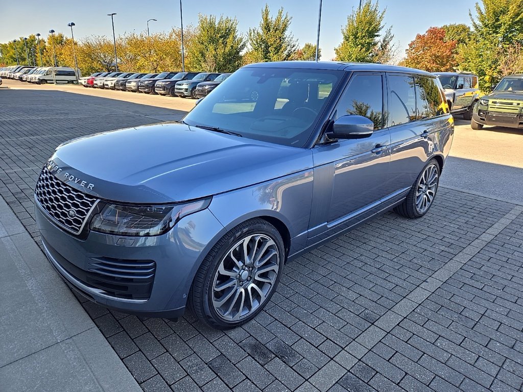 Used 2020 Byron Blue Metallic Land Rover HSE image 1
