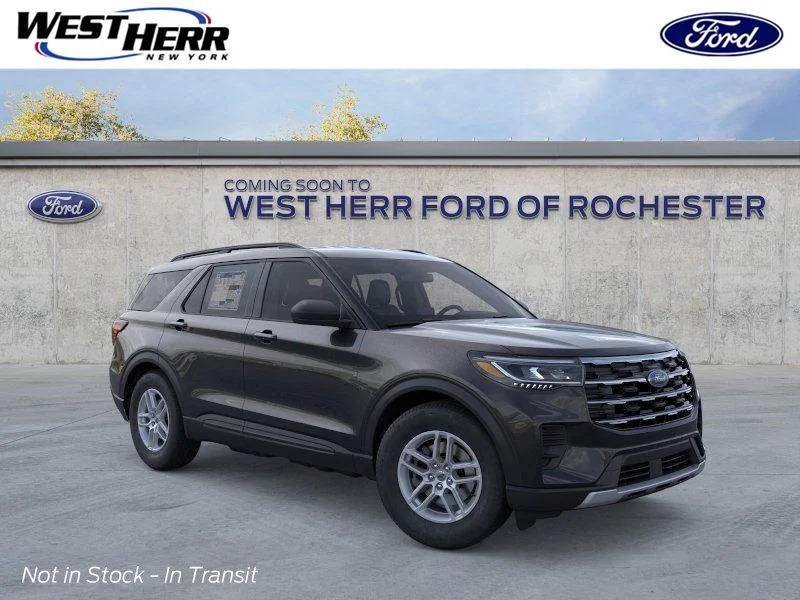 New 2026 Agate Black Metallic Ford Active image 1