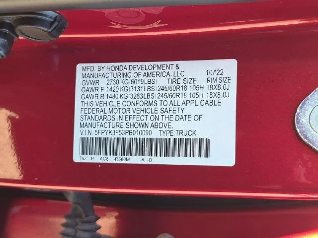 Used 2023 Red Honda RTL image 36