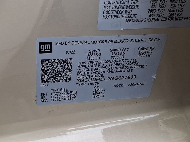 Used 2022 Beige Chevrolet ZR2 image 28