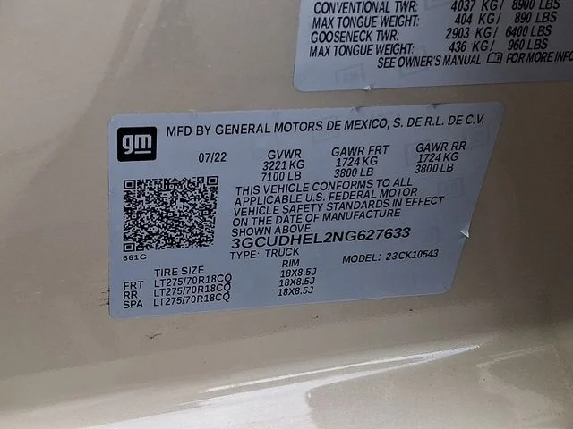 Used 2022 Beige Chevrolet ZR2 image 28