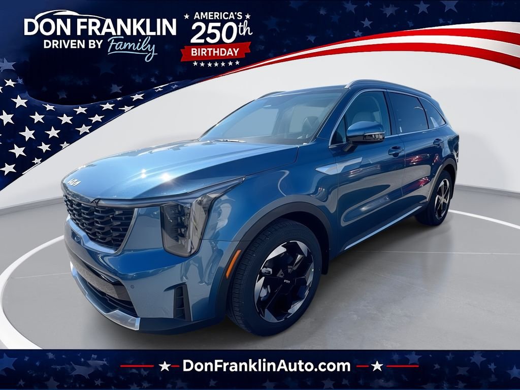 New 2026 Blue Kia EX image 1