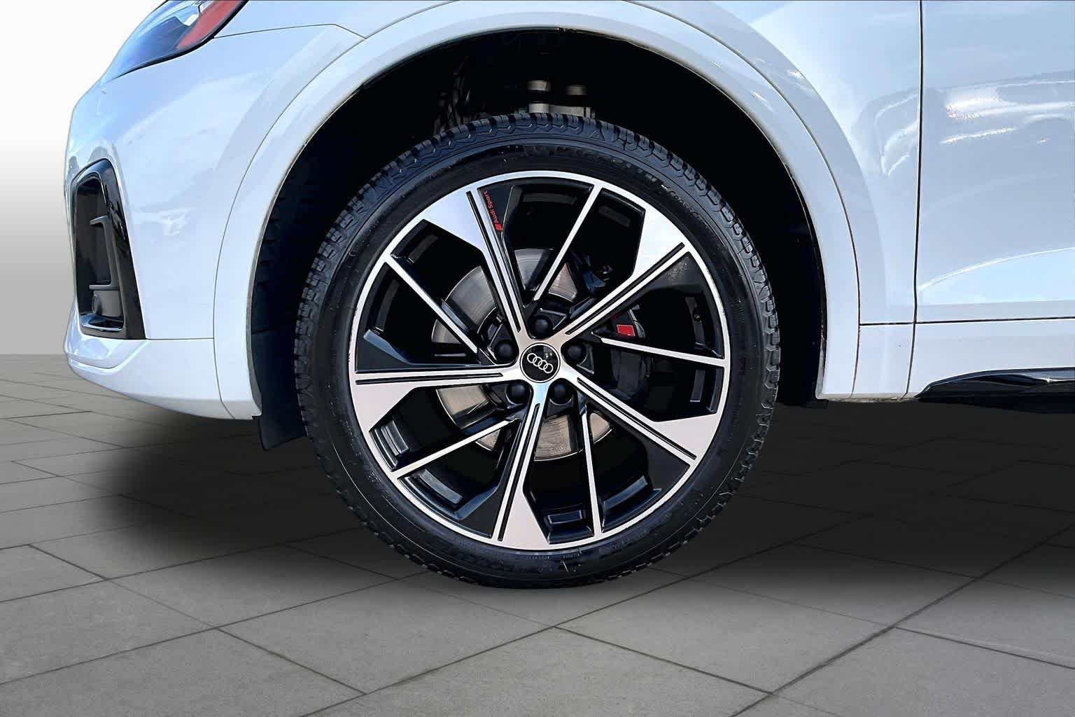 Used 2024 Glacier White Metallic Audi Premium Plus image 10