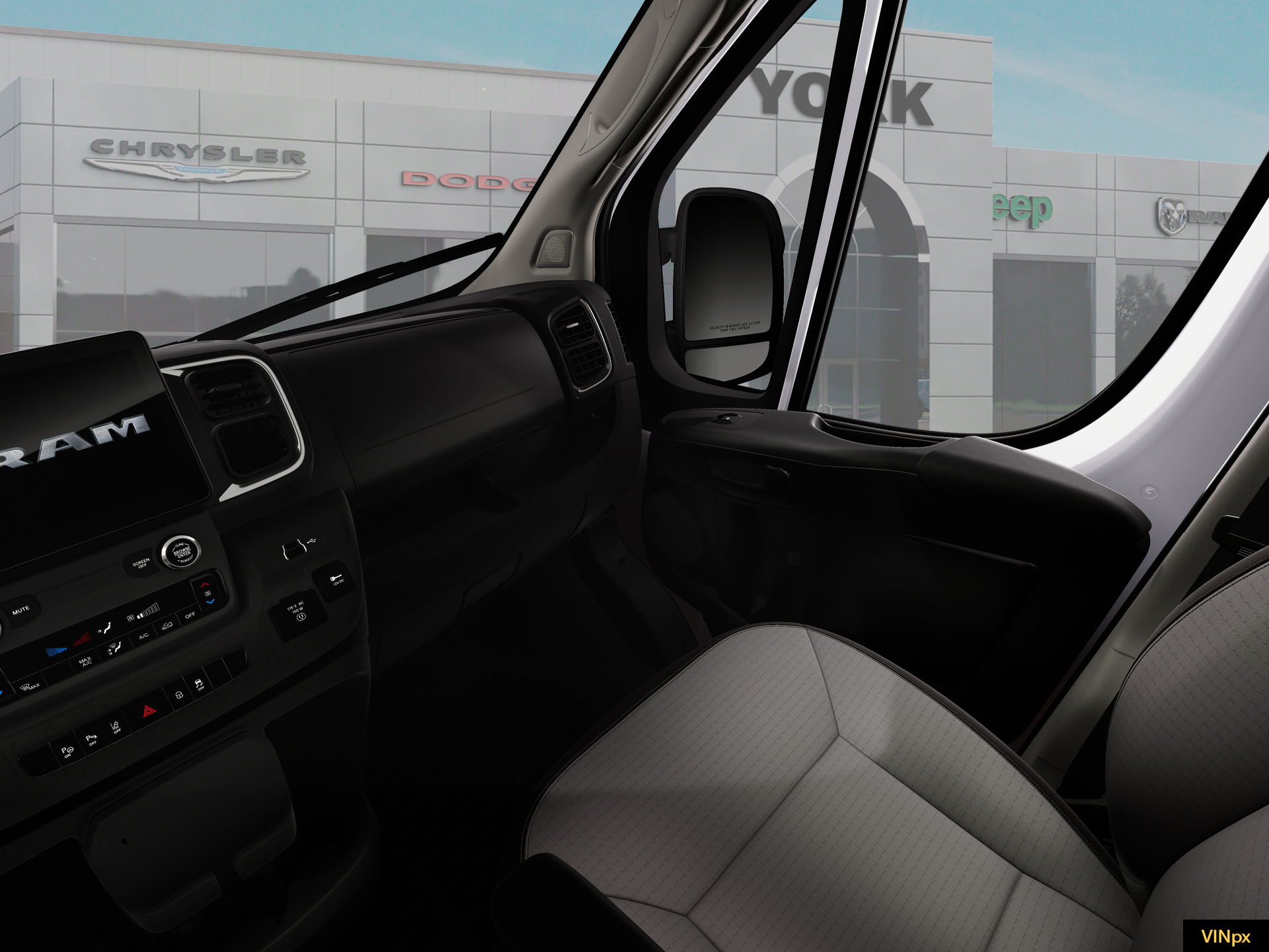 New 2026 Bright White Clearcoat RAM High Roof image 16