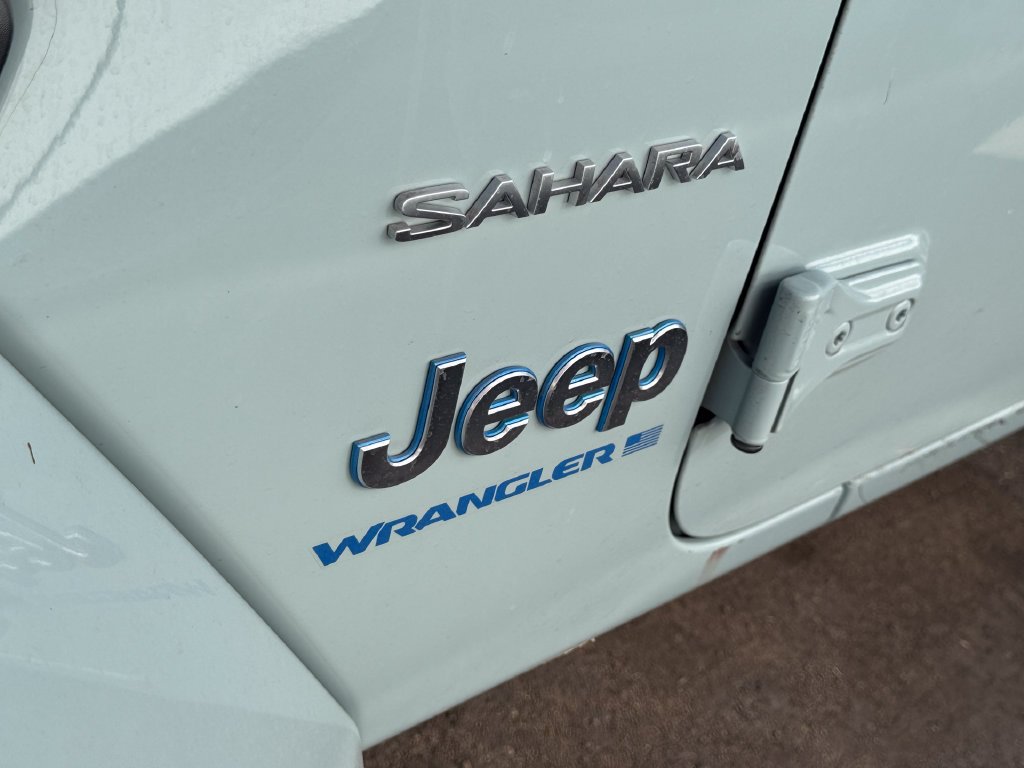 Used 2024 Gray Jeep Sahara 4xe image 4