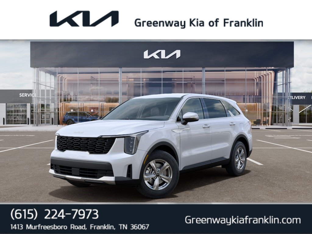 New 2026 Glacial White Pearl Kia LX image 1
