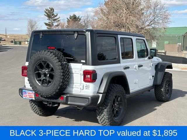 New 2026 Bright White Clear-Coat Exterior Paint Jeep Willys image 7