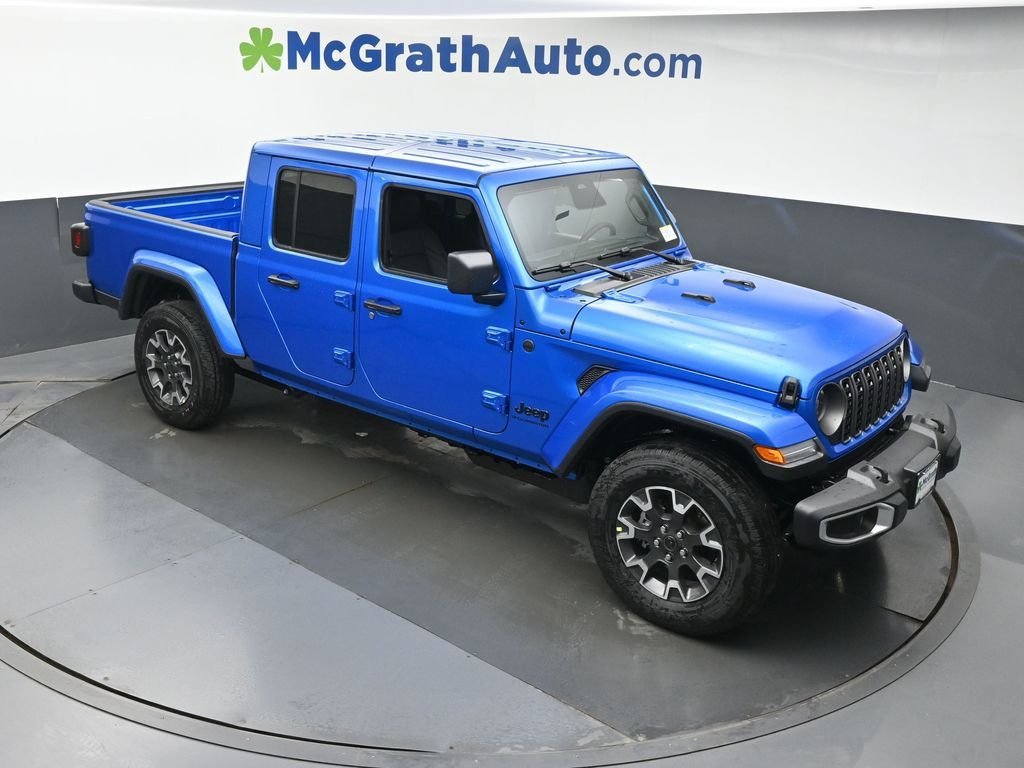 New 2026 Hydro Blue Pearl-Coat Exterior Paint Jeep Sahara image 3