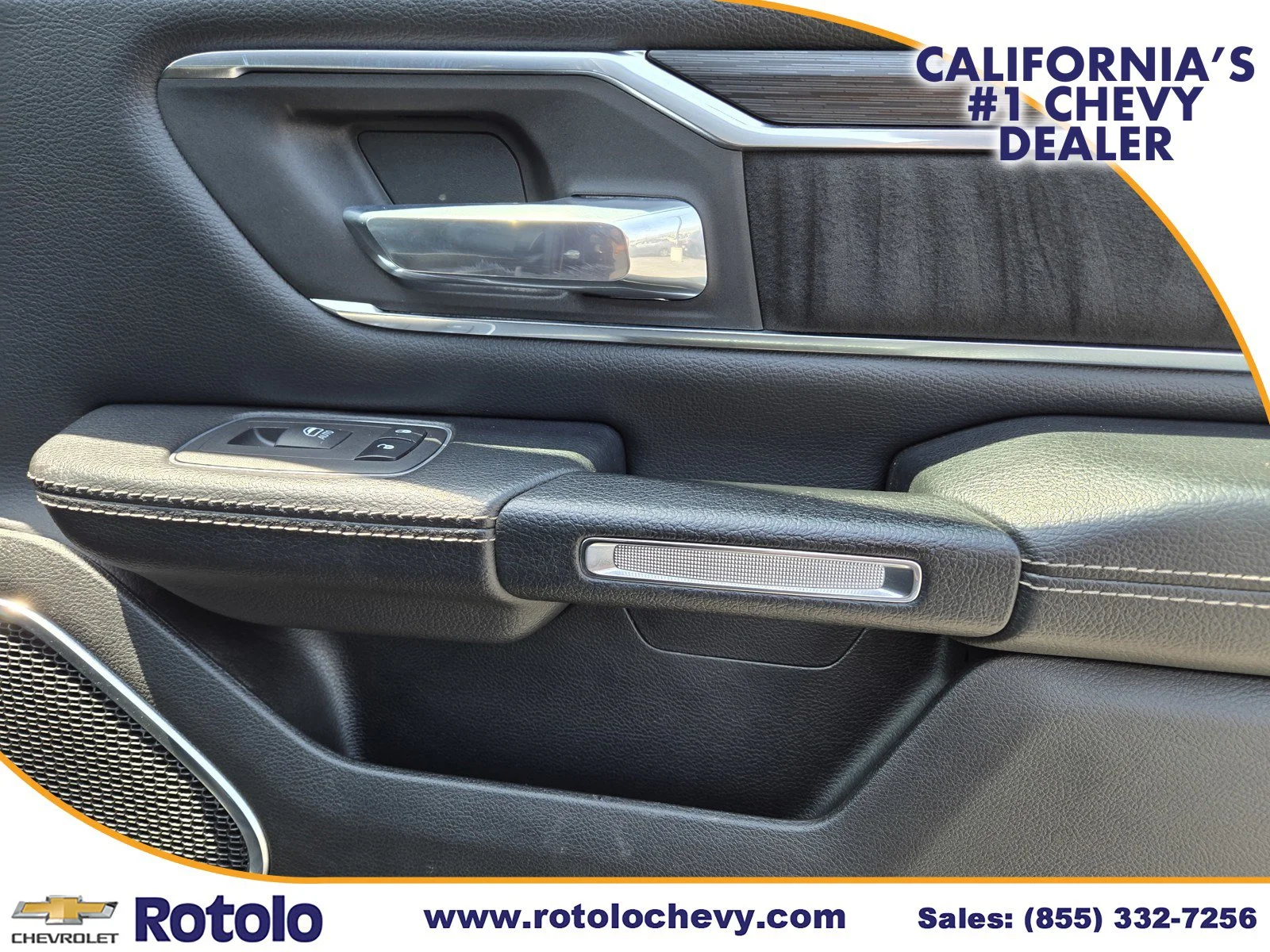 Used 2024 Diamond Black Crystal Pearlcoat Ram Laramie image 10