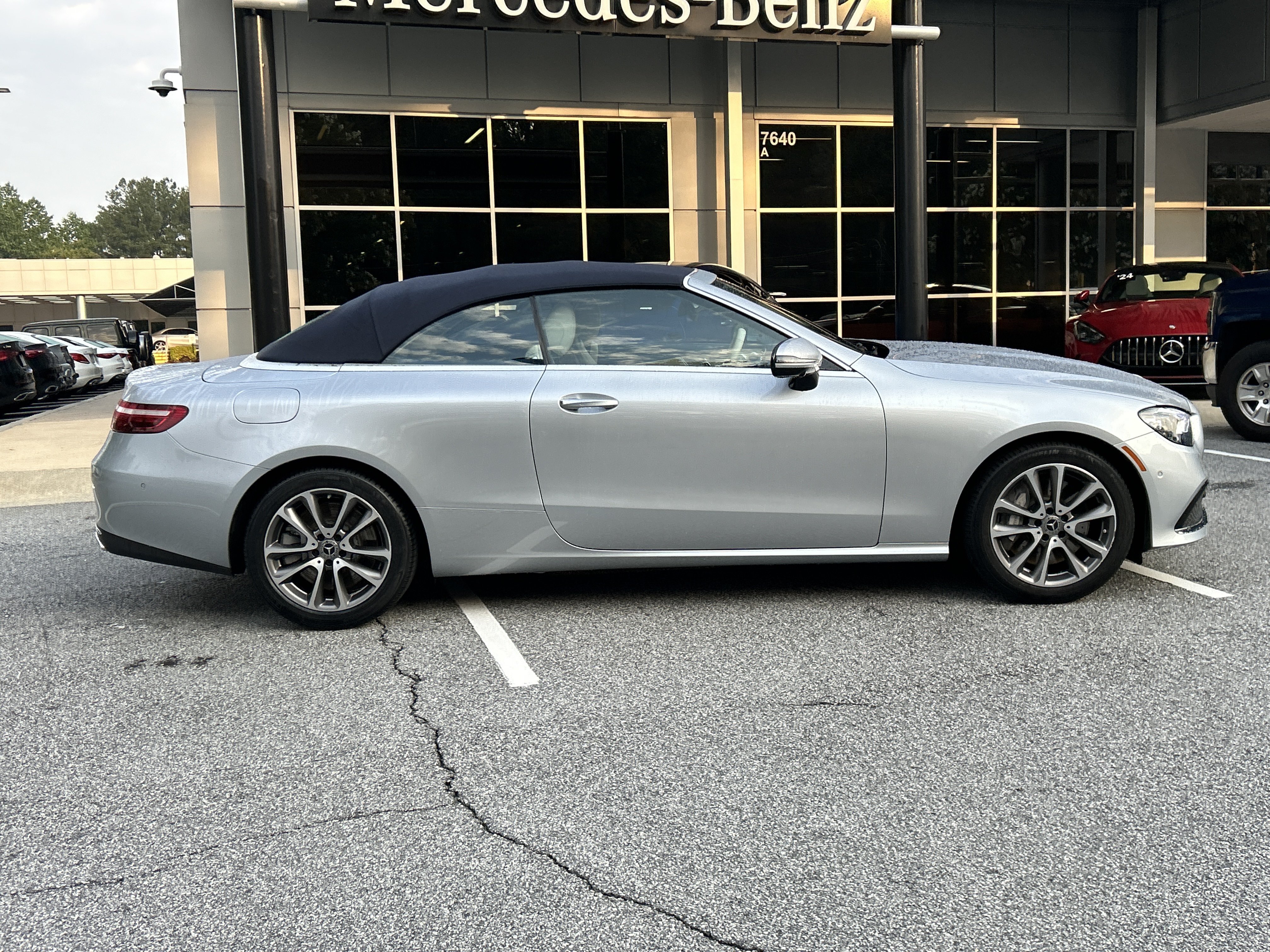 Certified Used 2023 Cirrus Silver Metallic Mercedes-Benz E 450 Cabriolet image 8
