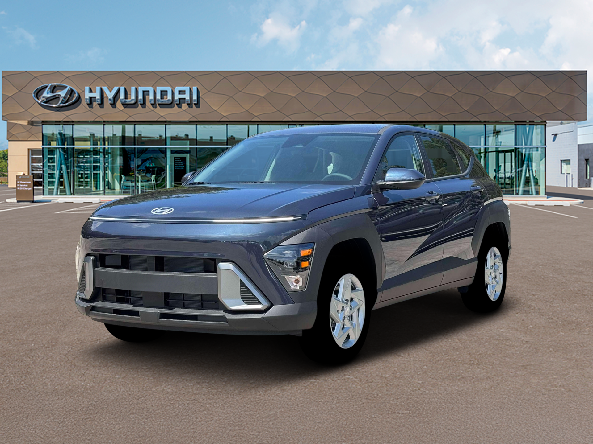 New 2026 Blue Hyundai SE AWD image 1