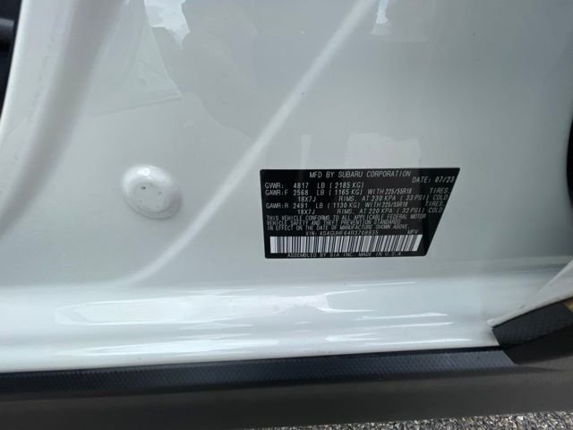 Used 2024 Crystal White Pearl Subaru Sport image 24