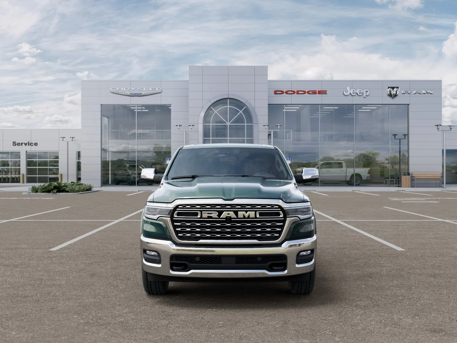 New 2026 Serrano-Green Metallic Exterior Paint RAM Limited image 6