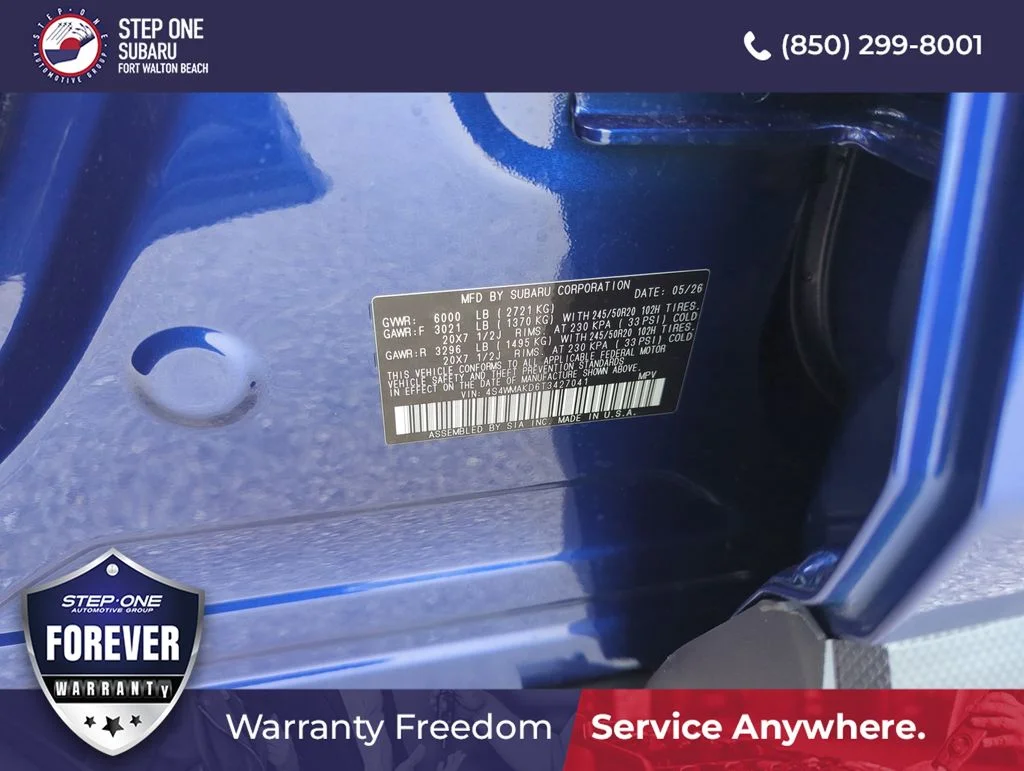 New 2026 SAPPHIRE BLUE PEARL Subaru Touring 7-Passenger image 43