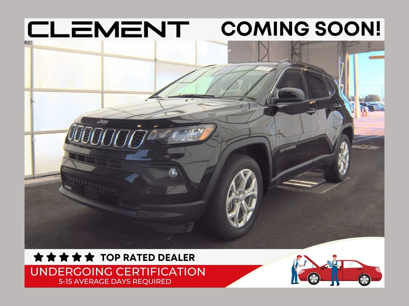 Used 2024 Black Jeep Latitude image 1