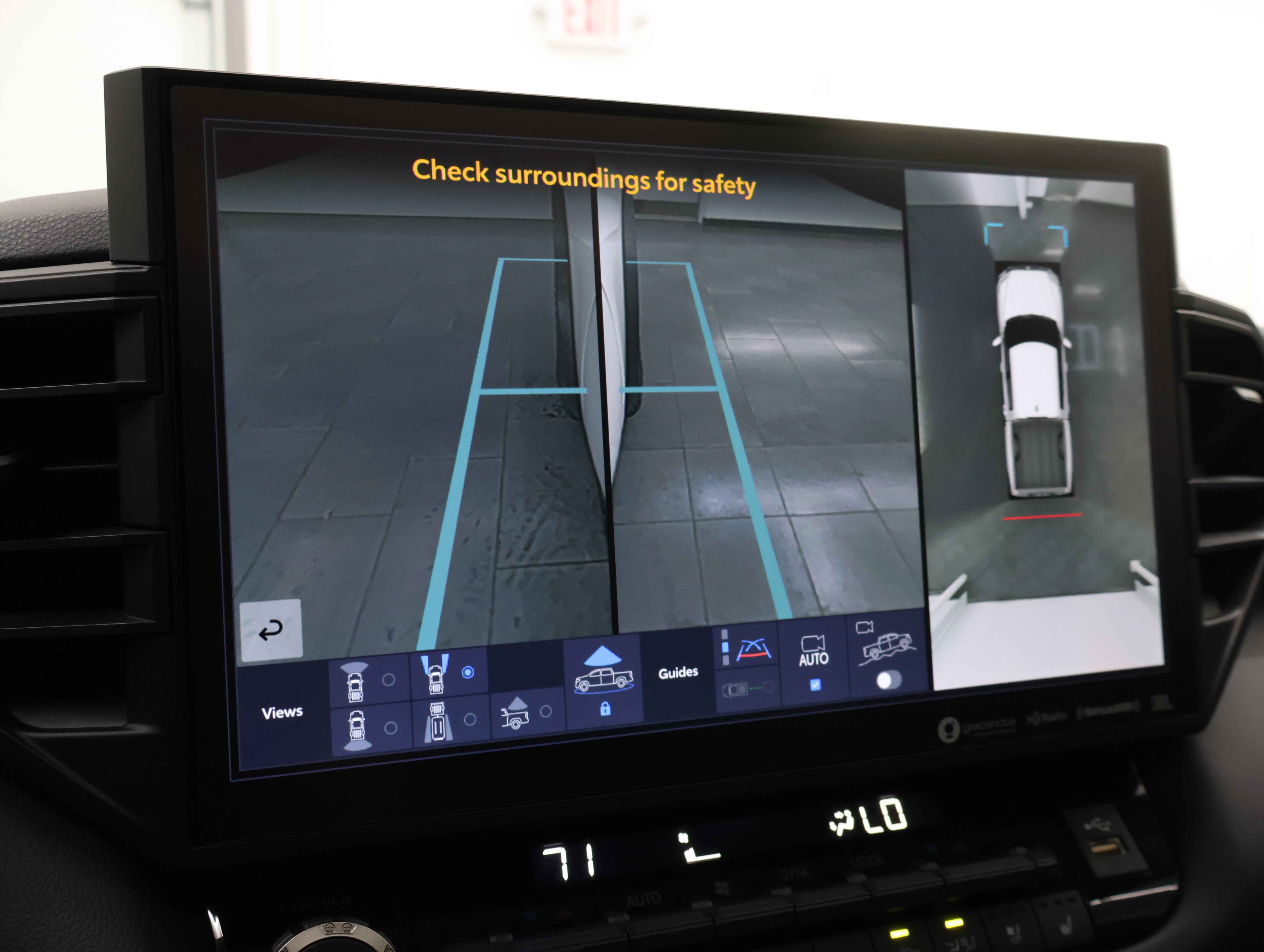 Used 2023 Ice Cap Toyota 4x4 CrewMax TRD Pro Hybrid: CREWMAX-SHORT-TRD PRO HYBRID-PANO-ADAPTIVE CRUISE-360 CAM-1 OWNER image 17